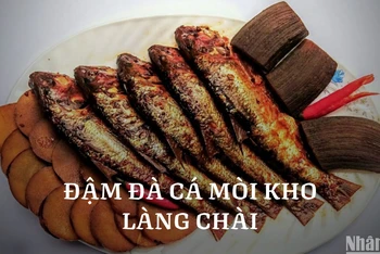 Đậm đà cá mòi kho làng chài 