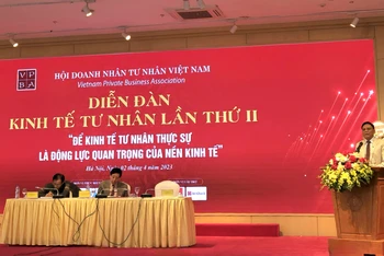 Kinh tế tư nhân phải thực sự trở thành động lực quan trọng của nền kinh tế Việt Nam
