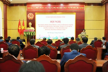 Bắc Ninh vận động nhân dân khẩn trương di dời mộ chí phục vụ dự án đường Vành đai 4-Vùng Thủ đô.