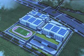 Dự kiến mô hình Nhà máy của Tập đoàn Victory Giant Technology tại tỉnh Bắc Ninh.