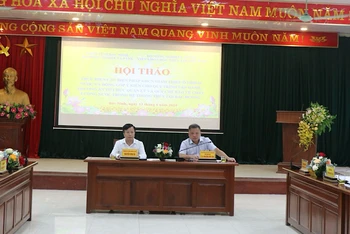 Quang cảnh hội thảo.