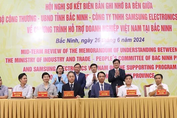 Các bên ký kết Biên bản ghi nhớ hợp tác năm 2024.