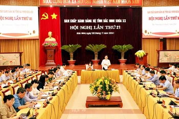 Toàn cảnh hội nghị.