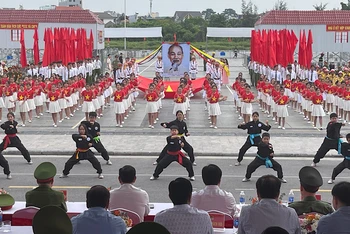 Hội thi chữa cháy và cứu nạn, cứu hộ "Tổ liên gia an toàn phòng cháy chữa cháy" tỉnh Hải Dương.