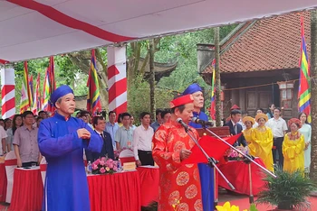 Cung tuyên văn tế tưởng niệm Anh hùng dân tộc, Danh nhân văn hóa thế giới Nguyễn Trãi.