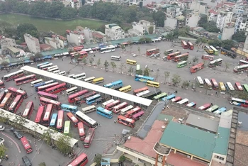 Các bến xe tại Hà Nội đã sẵn sàng phục vụ nhu cầu đi lại của người dân trong dịp nghỉ lễ 2/9.
