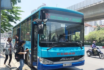 Tổng công ty vận tải Hà Nội sẽ bảo đảm tốt nhu cầu đi lại của người dân trong dịp Quốc khánh 2/9.