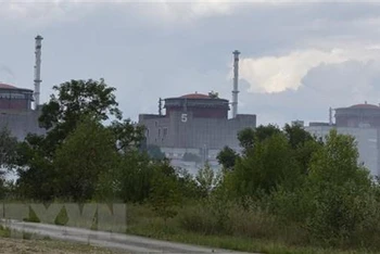 Nhà máy điện hạt nhân Zaporizhzhia ở Ukraine. (Ảnh: THX/TTXVN)