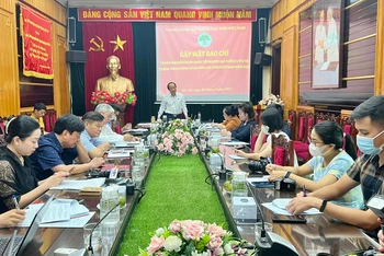 Hội Người cao tuổi Việt Nam tổ chức họp báo tuyên truyền về Ngày Quốc tế người cao tuổi (1/10) và Tháng Hành động vì người cao tuổi Việt Nam năm 2022. 