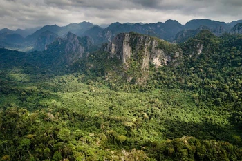 Vườn quốc gia Hin Namno của Lào có tiềm năng lớn về du lịch tự nhiên với hệ thống hang động đá vôi tuyệt đẹp. Ảnh: hinnamno.org