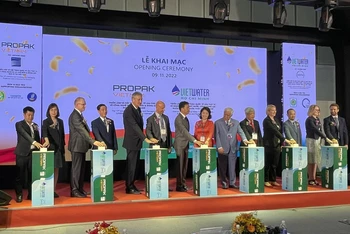 Khai mạc triển lãm ProPak Vietnam 2022 và Vietwater 2022.
