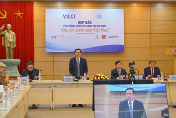 VCCI phát động cuộc thi sáng tác ca khúc “Hào khí doanh nhân Việt Nam”