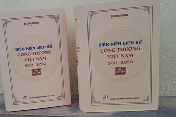 Bộ sách Biên niên lịch sử Công Thương Việt Nam 2011-2020.