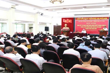 Bộ Lao động-Thương binh và Xã hội tổ chức Hội nghị tổng kết 10 năm thực hiện Nghị quyết Trung ương 8 khóa XI.