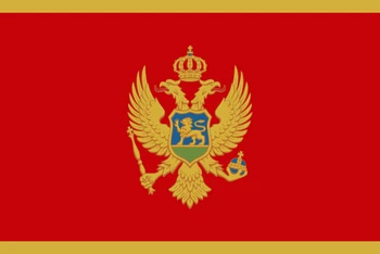 Quốc kỳ Cộng hòa Montenegro.