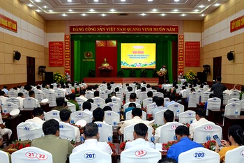 Hội nghị tuyên dương điển hình tiên tiến trong công tác phòng, chống ma túy tỉnh Bình Thuận.