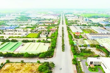 Khu công nghiệp Đồng Văn, thị xã Duy Tiên (Hà Nam).
