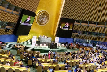 Diễn đàn Chính trị cấp cao về phát triển bền vững tại trụ sở của Liên hợp quốc. (Ảnh: UN NEWS)