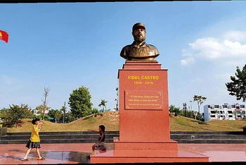 Công viên Fidel Castro tại thành phố Đông Hà, tỉnh Quảng Trị.