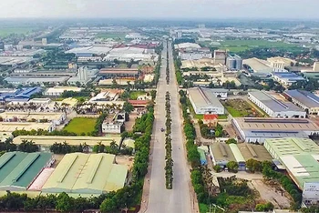 Khu công nghiệp Đồng Văn, thị xã Duy Tiên.