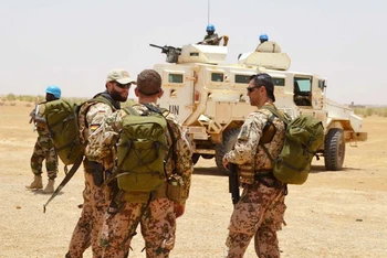 Lực lượng gìn giữ hòa bình của Liên hợp quốc rút khỏi Mali.