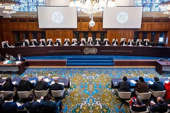 Tòa án Công lý Quốc tế (ICJ) công bố phán quyết về xung đột tại Gaza. (Ảnh: LIÊN HỢP QUỐC)