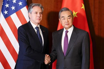 Các nhà ngoại giao Mỹ, Trung Quốc gặp gỡ tại Đức. (Ảnh: REUTERS)