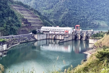 Nhà máy Thủy điện Nậm Na 3, huyện Sìn Hồ, tỉnh Lai Châu.