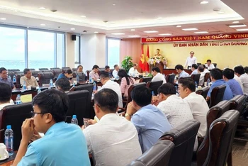 Phó Tổng Thanh tra Chính phủ Đặng Công Huẩn phát biểu ý kiến tại buổi công bố Kết luận thanh tra 785.