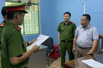 Đối tượng Nguyễn Văn Minh bị khởi tố, bắt tạm giam.