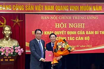 Đồng chí Đặng Văn Dũng giữ chức Phó Trưởng Ban Nội chính Trung ương.