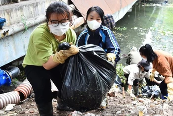 Những ngày đầu thành lập, nhóm Hà Nội Xanh chỉ có 3 thành viên, nhưng các bạn đã truyền cảm hứng cho cộng đồng, đến nay số thành viên nâng lên là 350 người đăng ký tham gia các hoạt động vớt rác khắp các con sông ô nhiễm trên địa bàn thành phố Hà Nội.