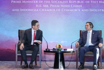 Thủ tướng Phạm Minh Chính khẳng định Việt Nam luôn hoan nghênh các doanh nghiệp Indonesia đầu tư vào lĩnh vực ngân hàng, tài chính.