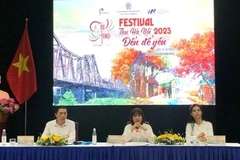 Ban tổ chức thông tin về chương trình Festival Thu Hà Nội.