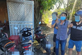Đối tượng Võ Văn Lắm bị bắt giữ tại tỉnh Thừa Thiên Huế. (Ảnh: Công an cung cấp)