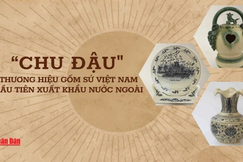 “Chu Đậu” - thương hiệu gốm sứ Việt Nam đầu tiên xuất khẩu nước ngoài
