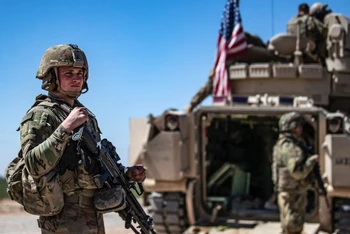 Binh sĩ Mỹ ở Trung Đông. (Ảnh: AFP/TTXVN)