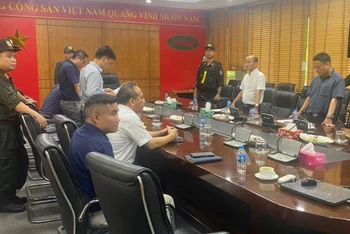 Thực hiện Lệnh bắt tạm giam Tổng Giám đốc Tổng công ty Máy động lực và máy nông nghiệp Việt Nam.