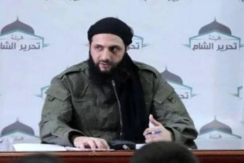 Lãnh đạo phe đối lập Syria Ahmed al-Sharaa. (Ảnh: IRNA/TTXVN)