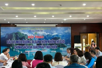 Đông đảo các nhà khoa học tham dự hội thảo.