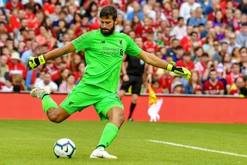 Alisson Becker đã chứng tỏ được giá trị của mình ở Liverpool.