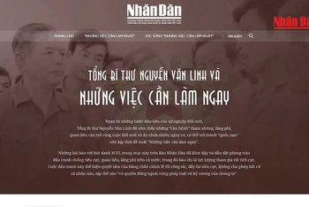 [Video] Khai trương Trang thông tin đặc biệt về Tổng Bí thư Nguyễn Văn Linh 