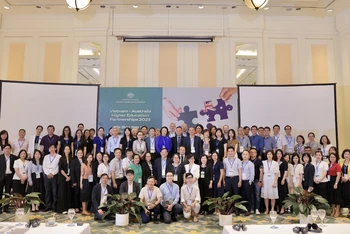 Hội thảo thu hút sự quan tâm của các cơ sở đào tạo từ nhiều tỉnh, thành phố Việt Nam.