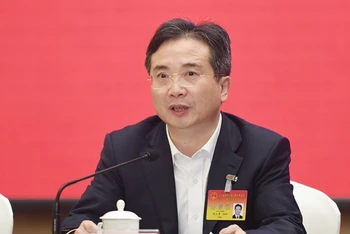 Cựu Bí thư Thành ủy Hàng Châu Chu Giang Dũng. (Nguồn: CNS)