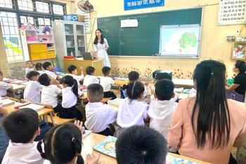 Đổi mới phương thức dạy và học ở Trường tiểu học và THCS xã Bình Kiều, huyện Khoái Châu, tỉnh Hưng Yên.