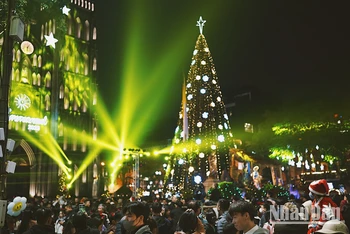 [Video] Nhà Thờ lớn Hà Nội lung linh trong đêm Giáng sinh