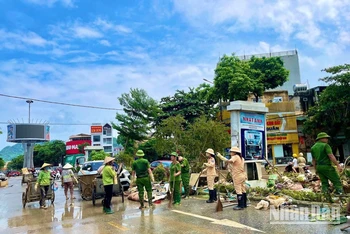 Thành phố Tuyên Quang dần ổn định sau trận lũ lụt lịch sử