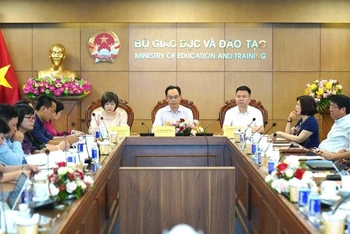 Quang cảnh buổi họp báo.