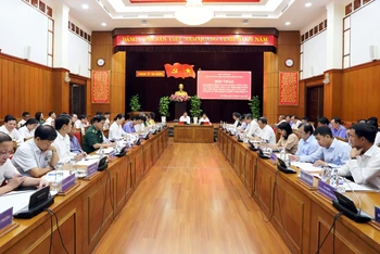 Hội thảo về của cách tư pháp của Thành ủy Đà Nẵng. 