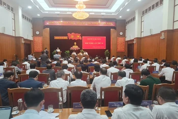 Hội nghị Thành ủy Đà Nẵng lần thứ 14, nhiệm kỳ 2020-2025. 